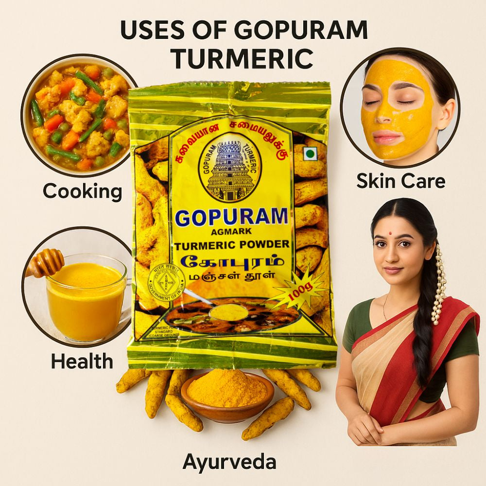 gopuram turmeric 100g``````````````````````````` image 2