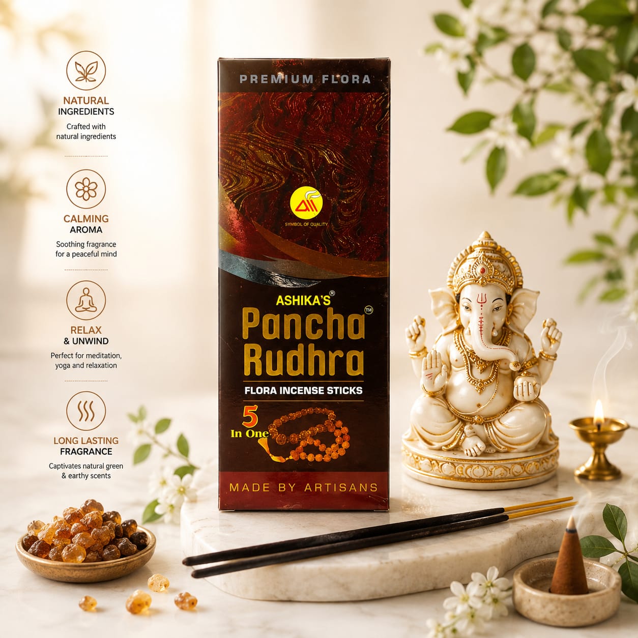PANCH RUDRA- AGARBHATTI image 1