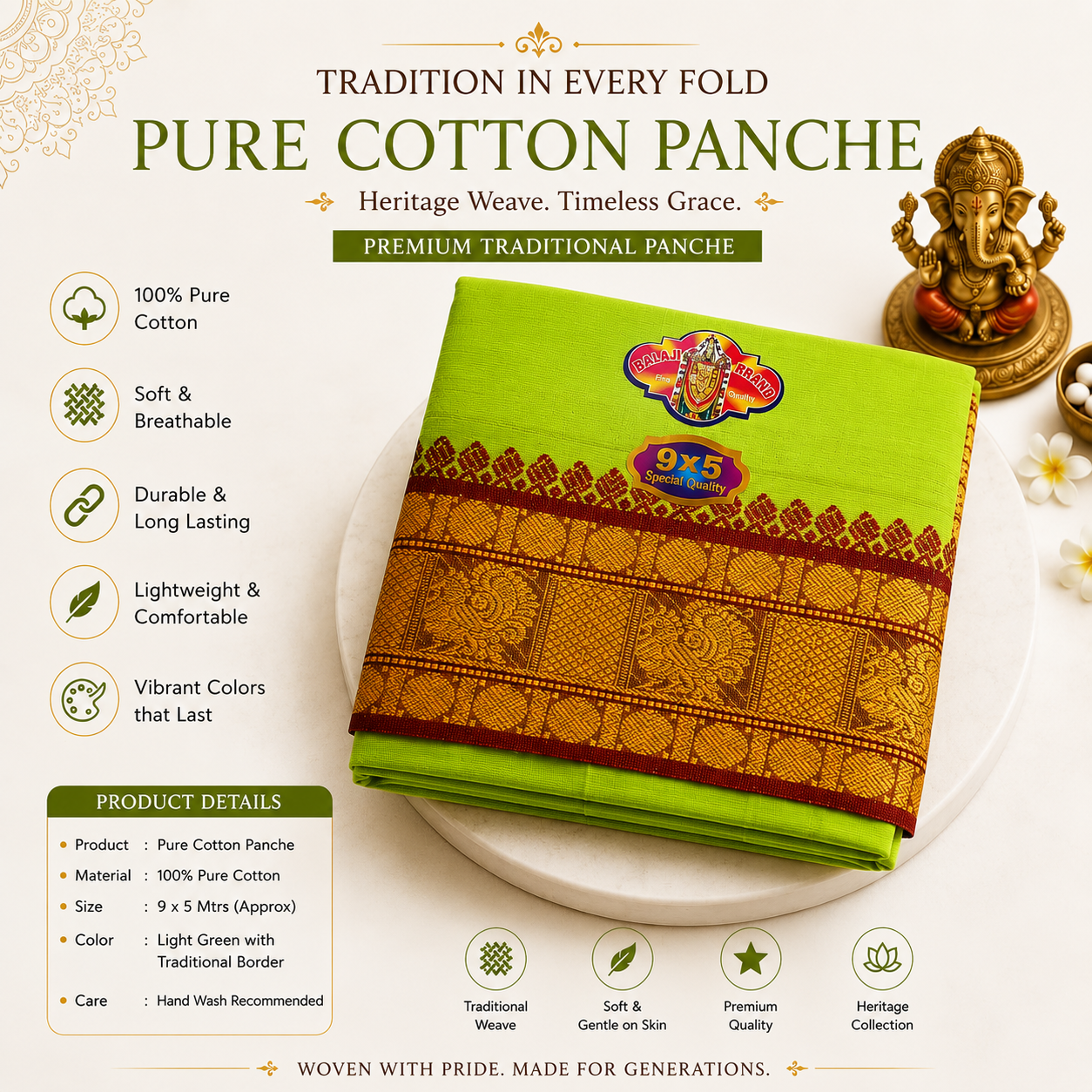 PARROT GREEN PATTAR PANCHE image 3