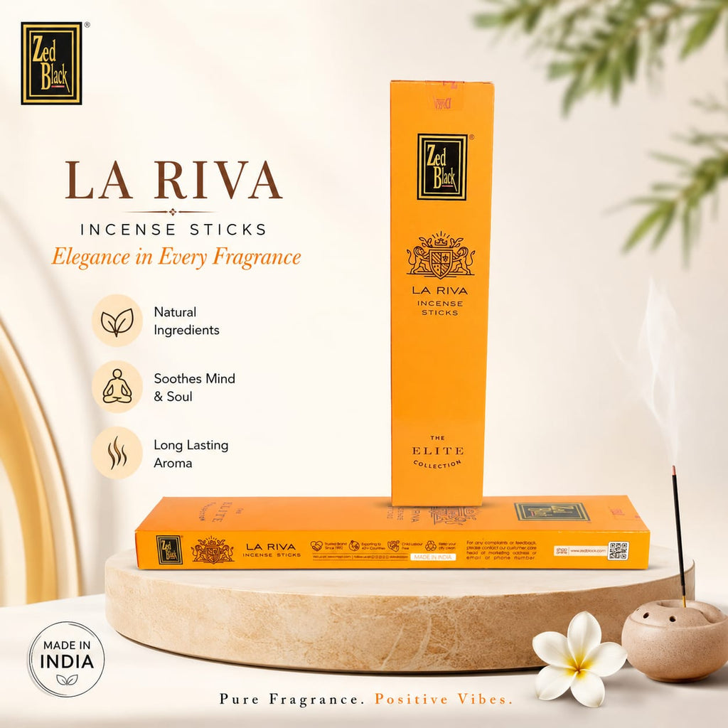 Zed black agarbhatti- La Riva image 0