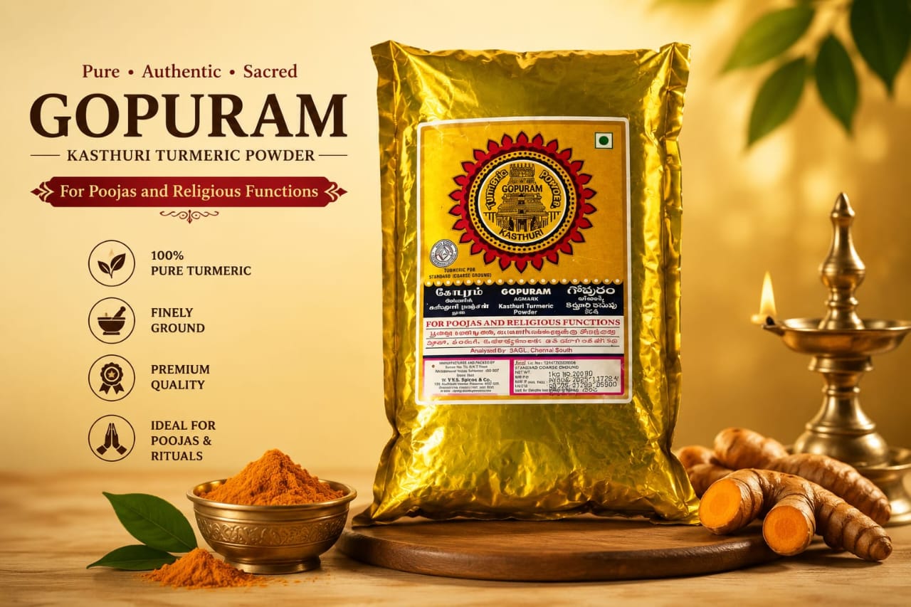 Gopuram Turmeric 500G image 3