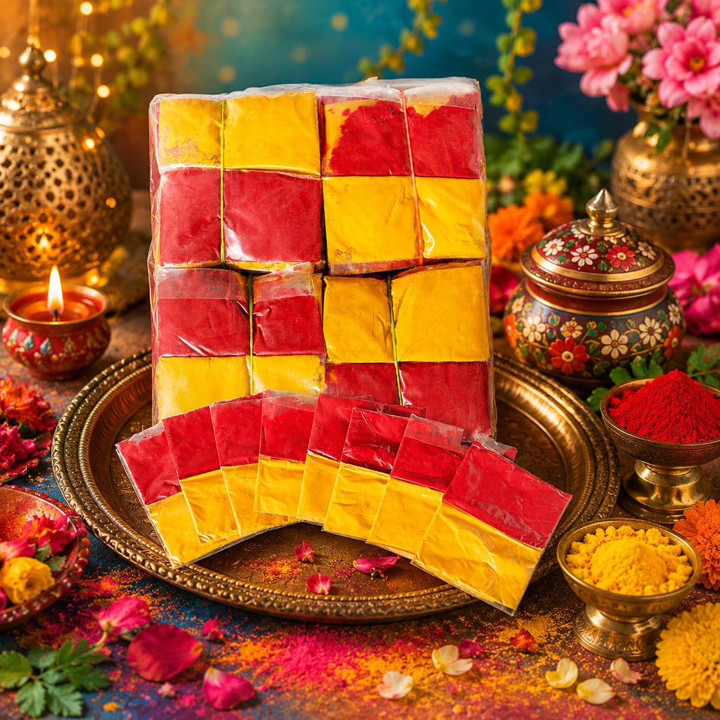 Marraige Packet  kumkum-turmeric set image 0
