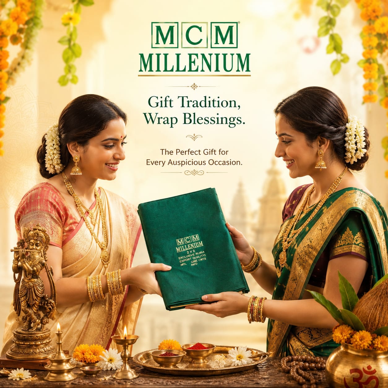 Green Blouse- 1 mtr image 3