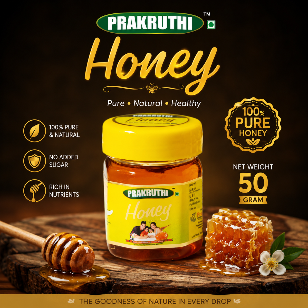 Prakruthi Honey -50 G image 0