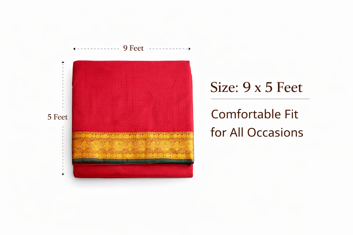 Pattar Panche- Light maroon image 3