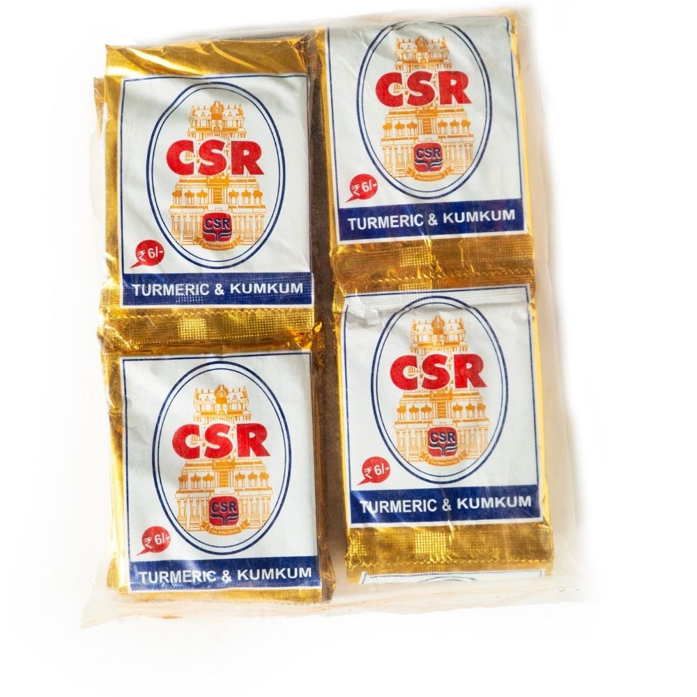 CSR Kumkum & Turmeric- 20 Packets image 1