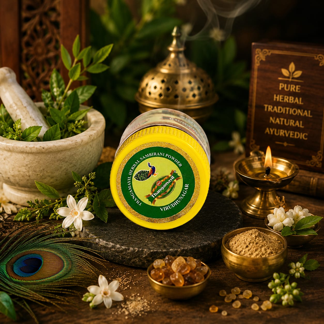 Natural Sambrani Powder image 4