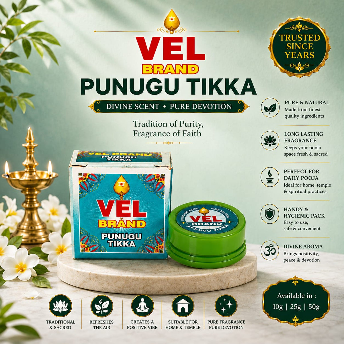 Vel Brand Pungu Tikka image 2