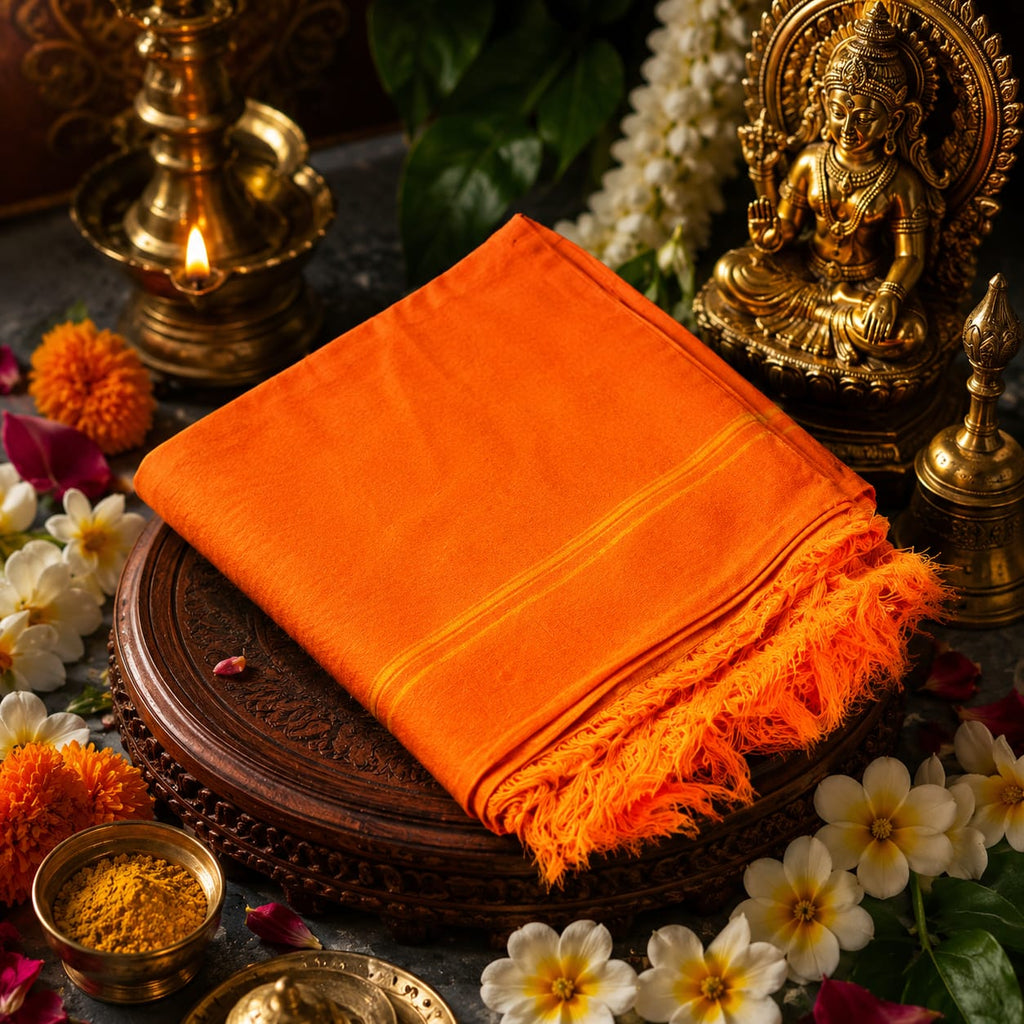 Orange kutch towel image 2