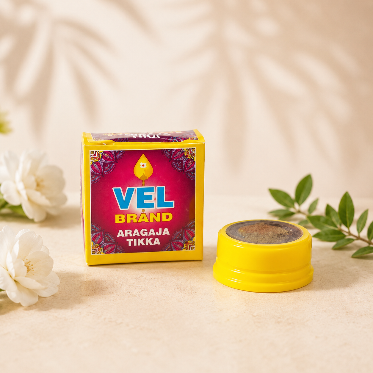 VEL ARAGAJA TIKKA - SMALL DABBI image 0