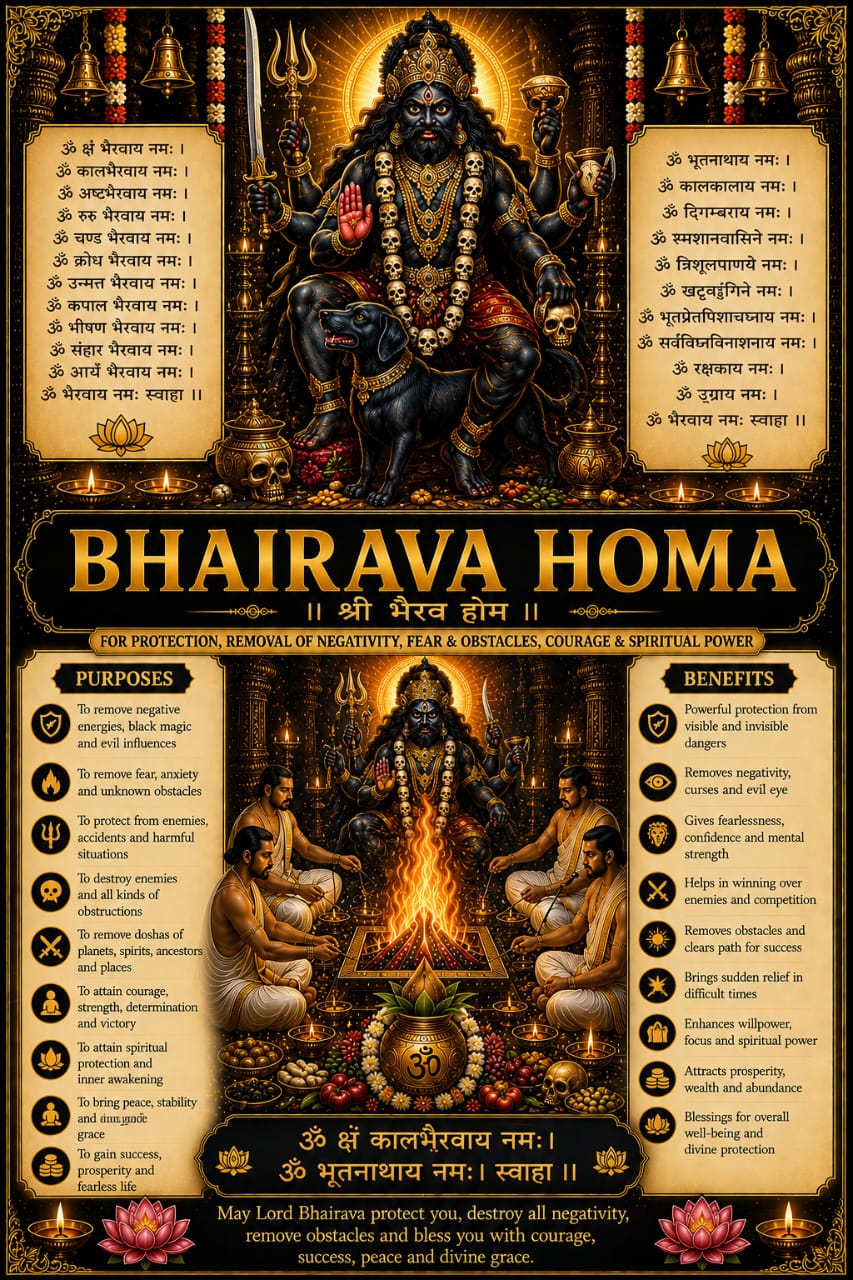 Bhairava Homa samagri