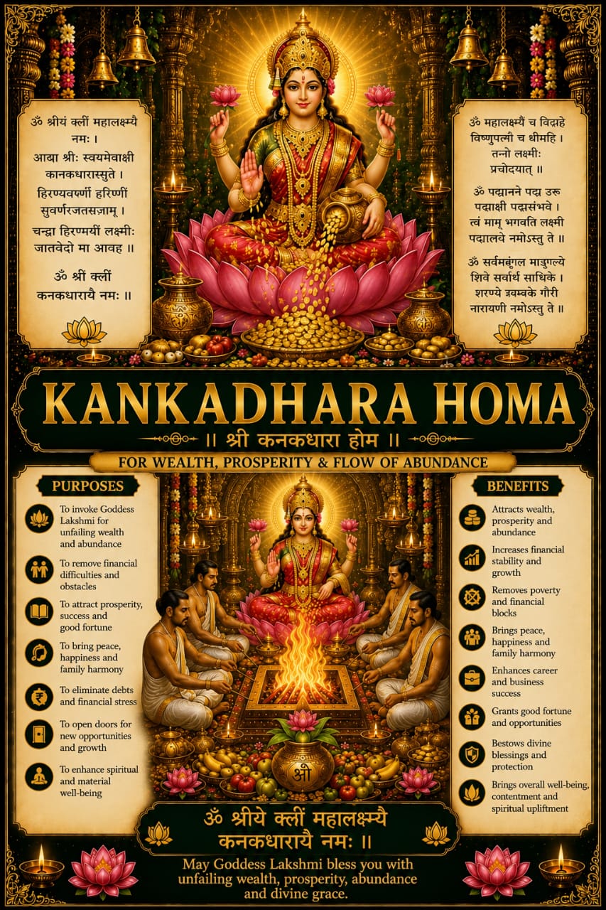 Kanakadhara Homa Pooja Samagri Kit