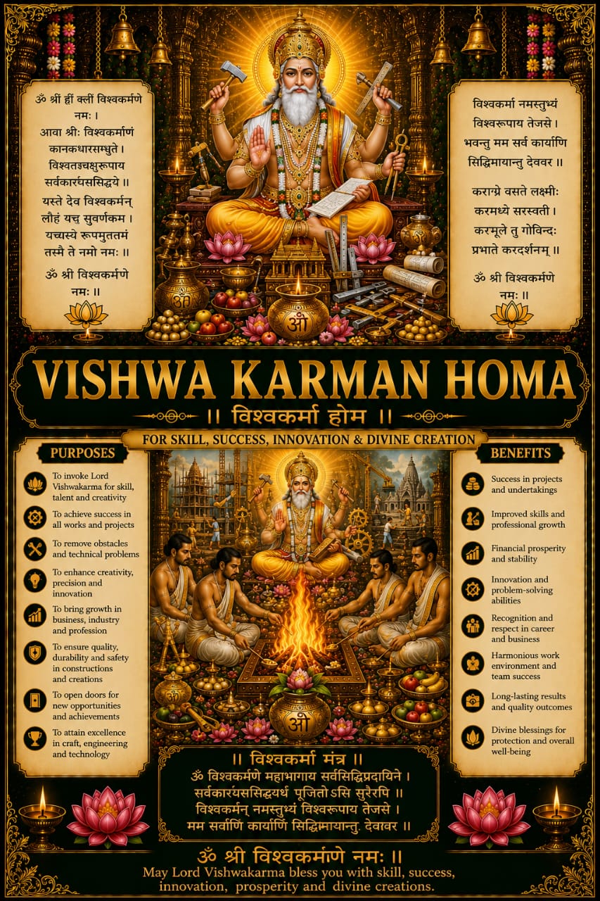 Vishwakarma Homa Pooja Samagri Kit