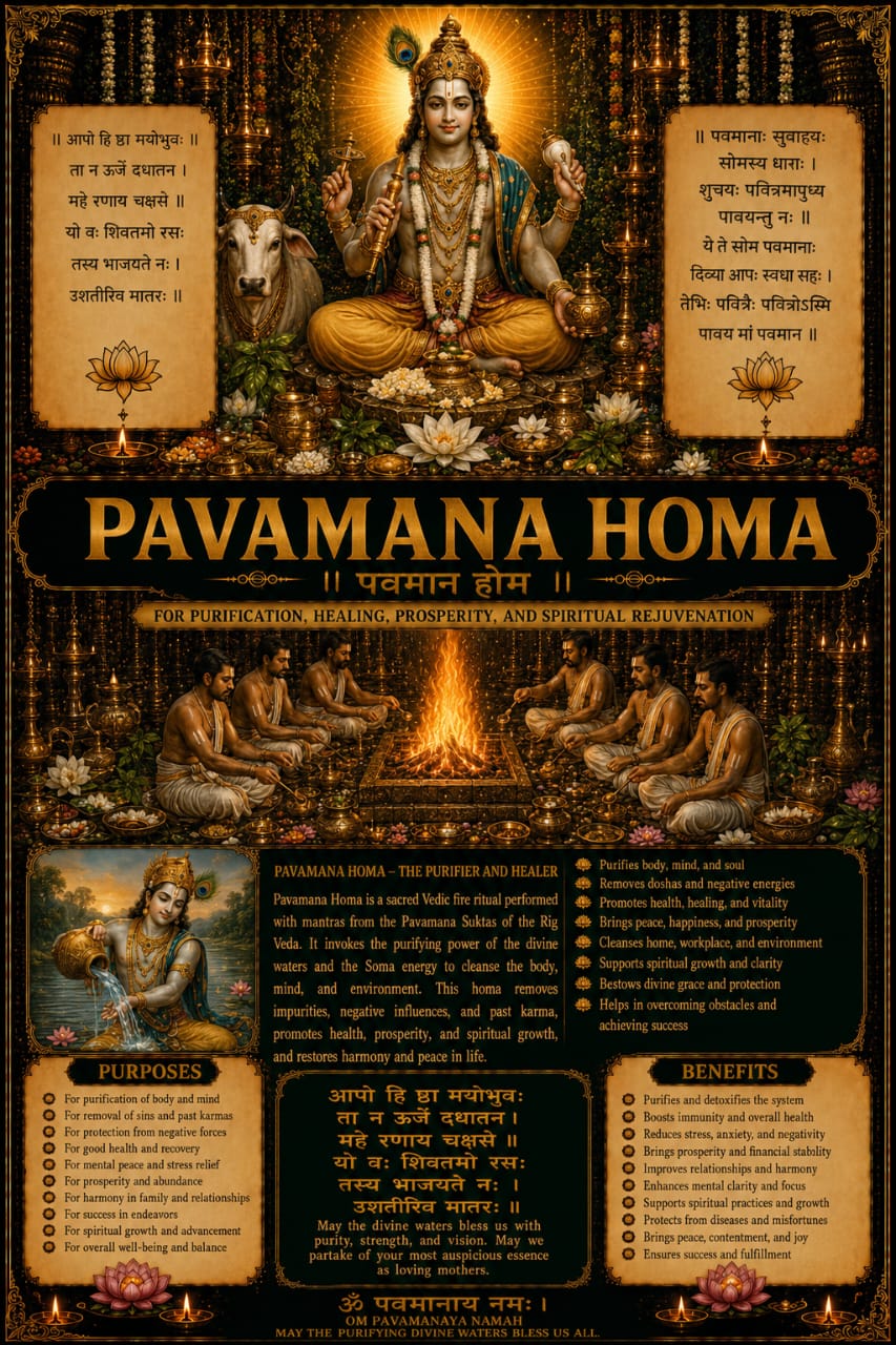 Pavamana Homa Pooja Samagri Kit