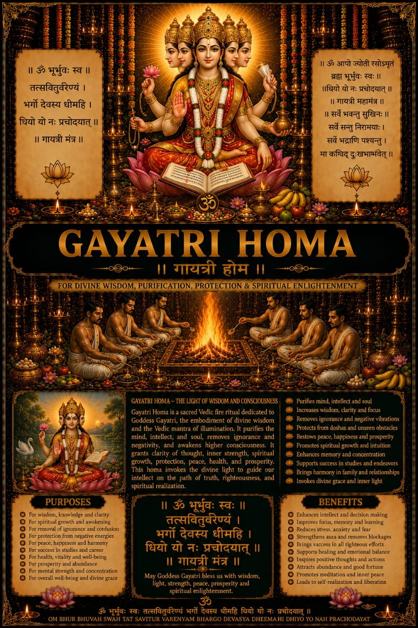 Gayatri Homa Pooja Samagri Kit