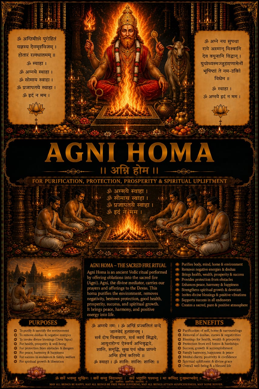 Agni Homa Pooja Samagri Kit