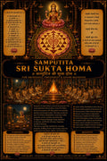Samputita Sri Sukta Homa Pooja Samagri Kit