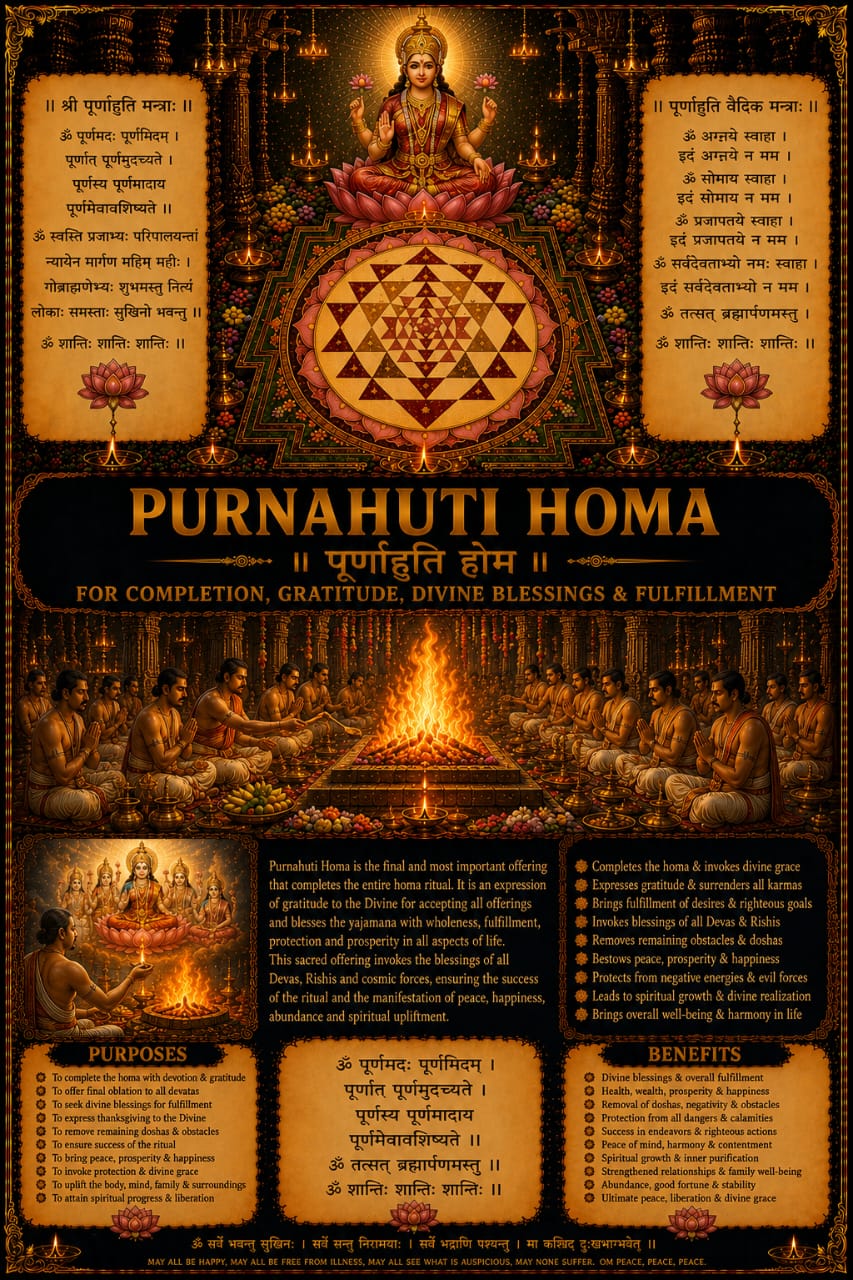 Purnahuti Homa Pooja Samagri Kit