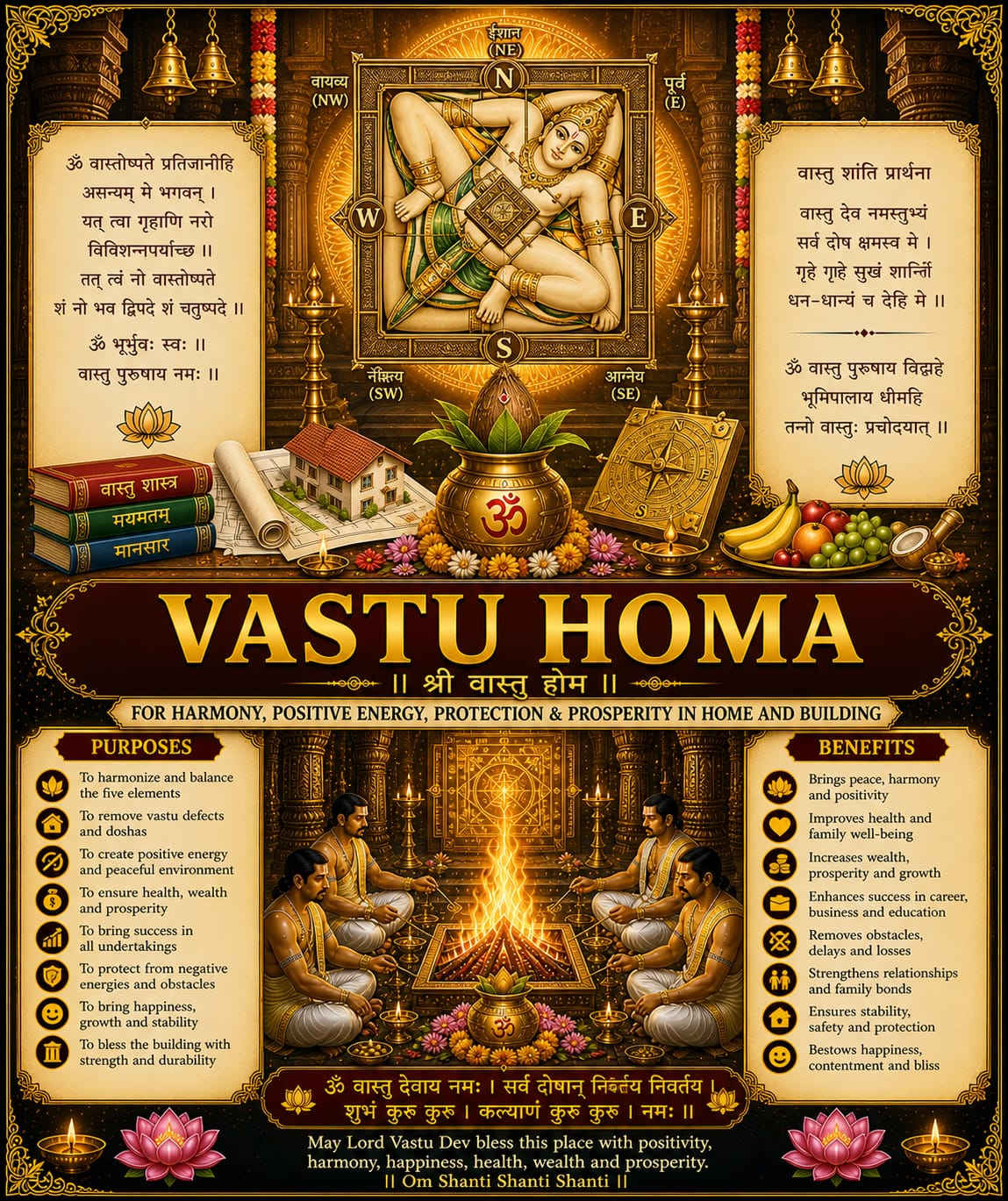 Vastu Homa Pooja Samagri Kit