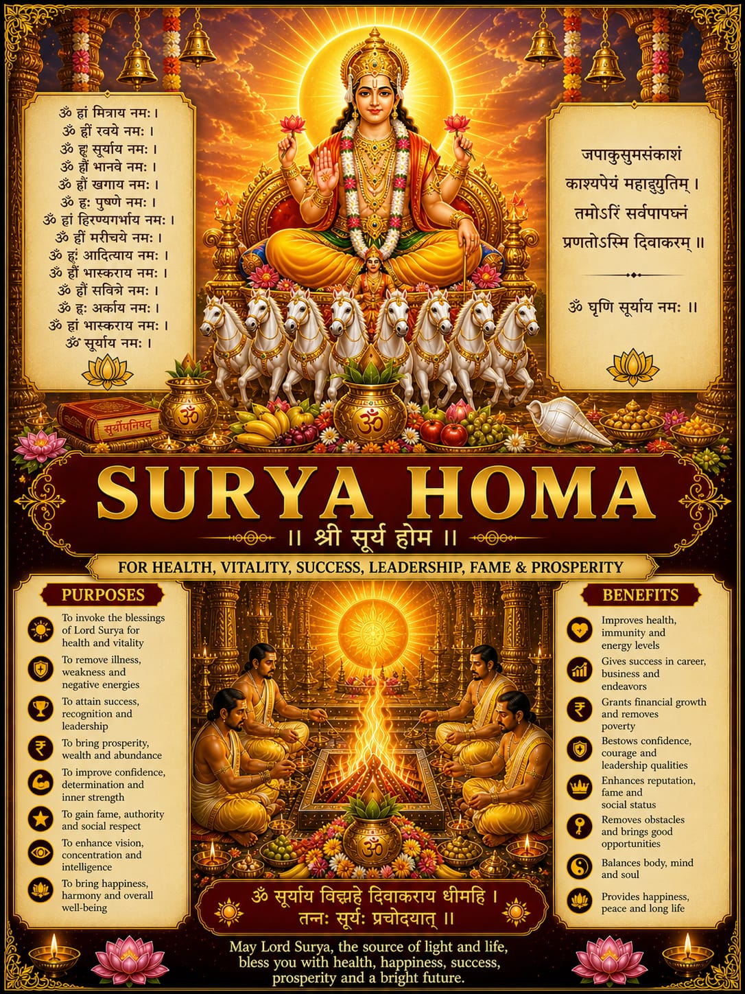 Surya Homa Pooja Samagri Kit