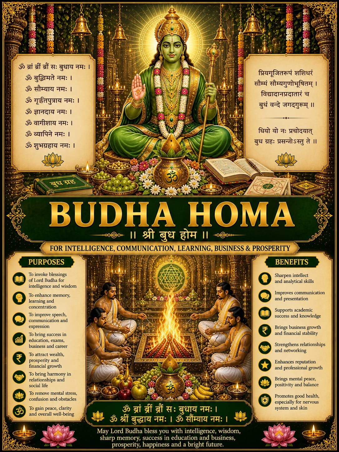Budha Homa Pooja Samagri Kit