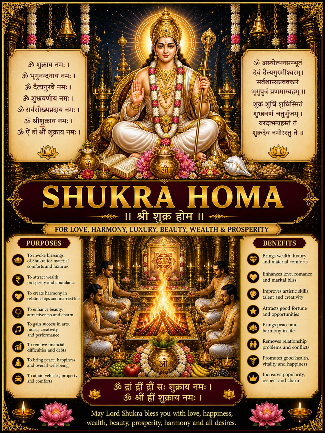 Shukra Homa Pooja Samagri Kit