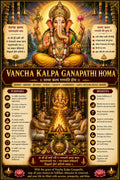 Vancha Kalpa Ganapathi Homa Pooja Samagri Kit