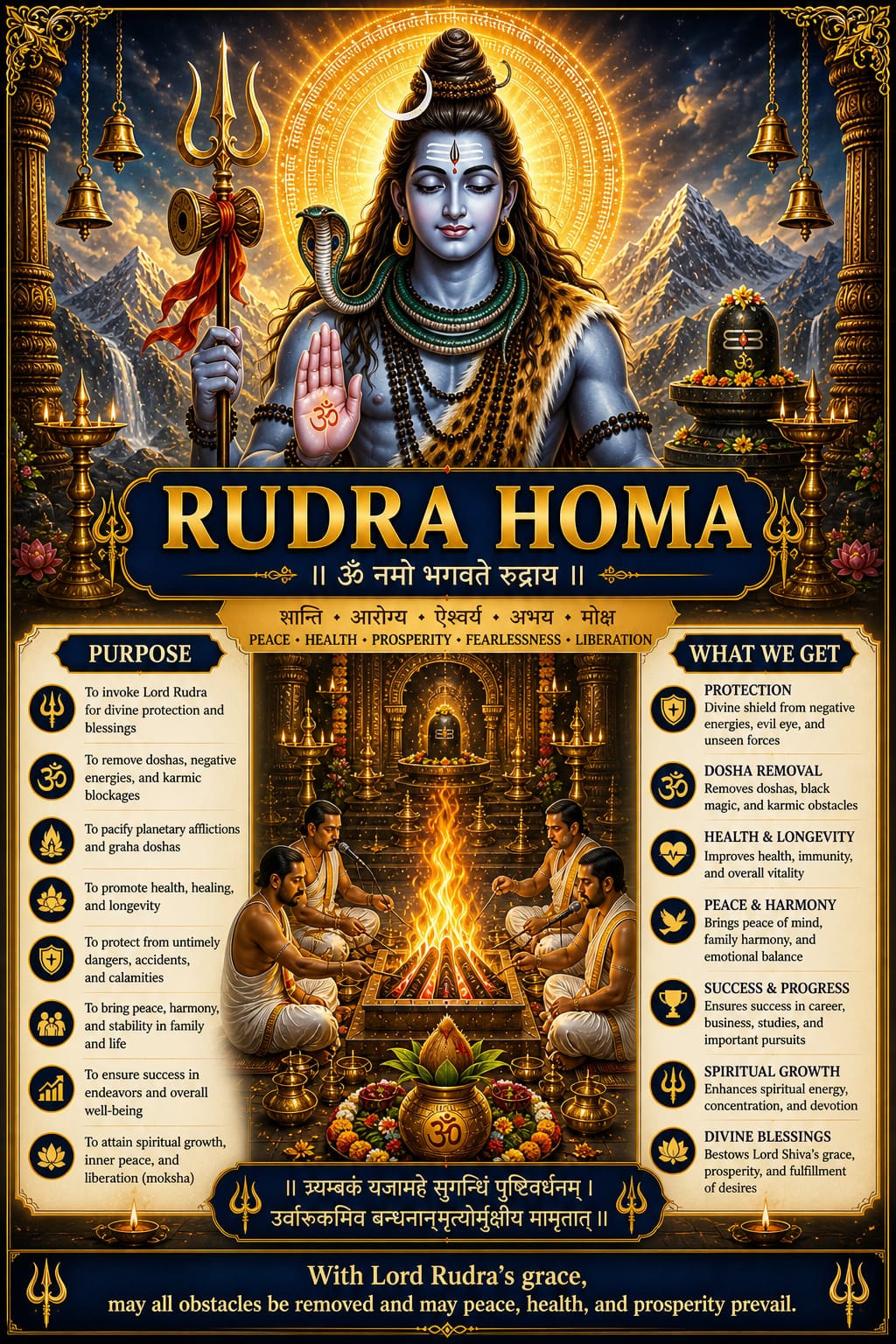 Rudra Homa Pooja Samagri Kit