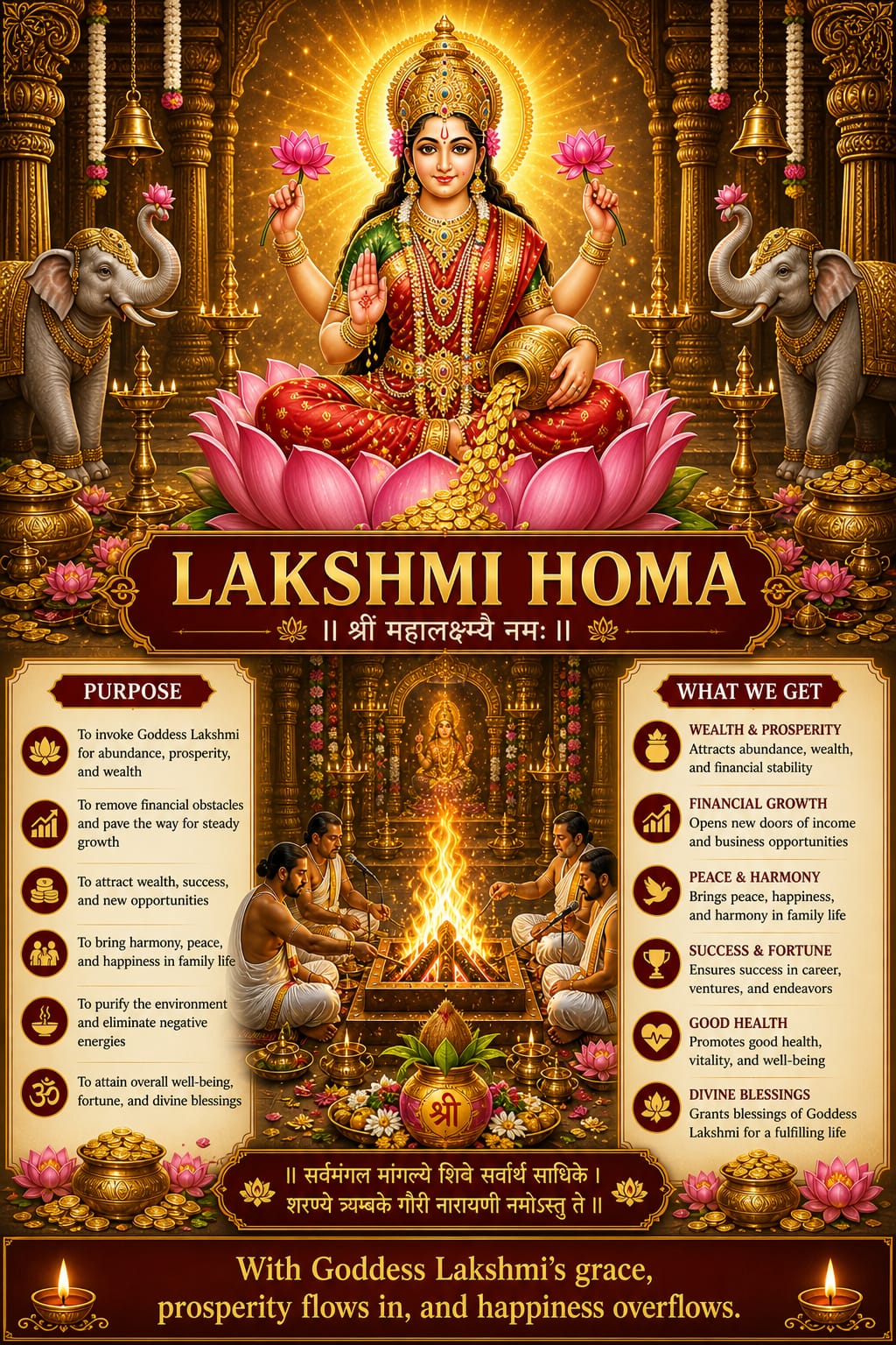 Lakshmi Homa Pooja Samagri Kit