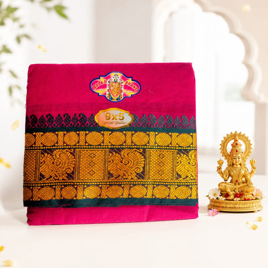 Pattar Panche- Light maroon image 0