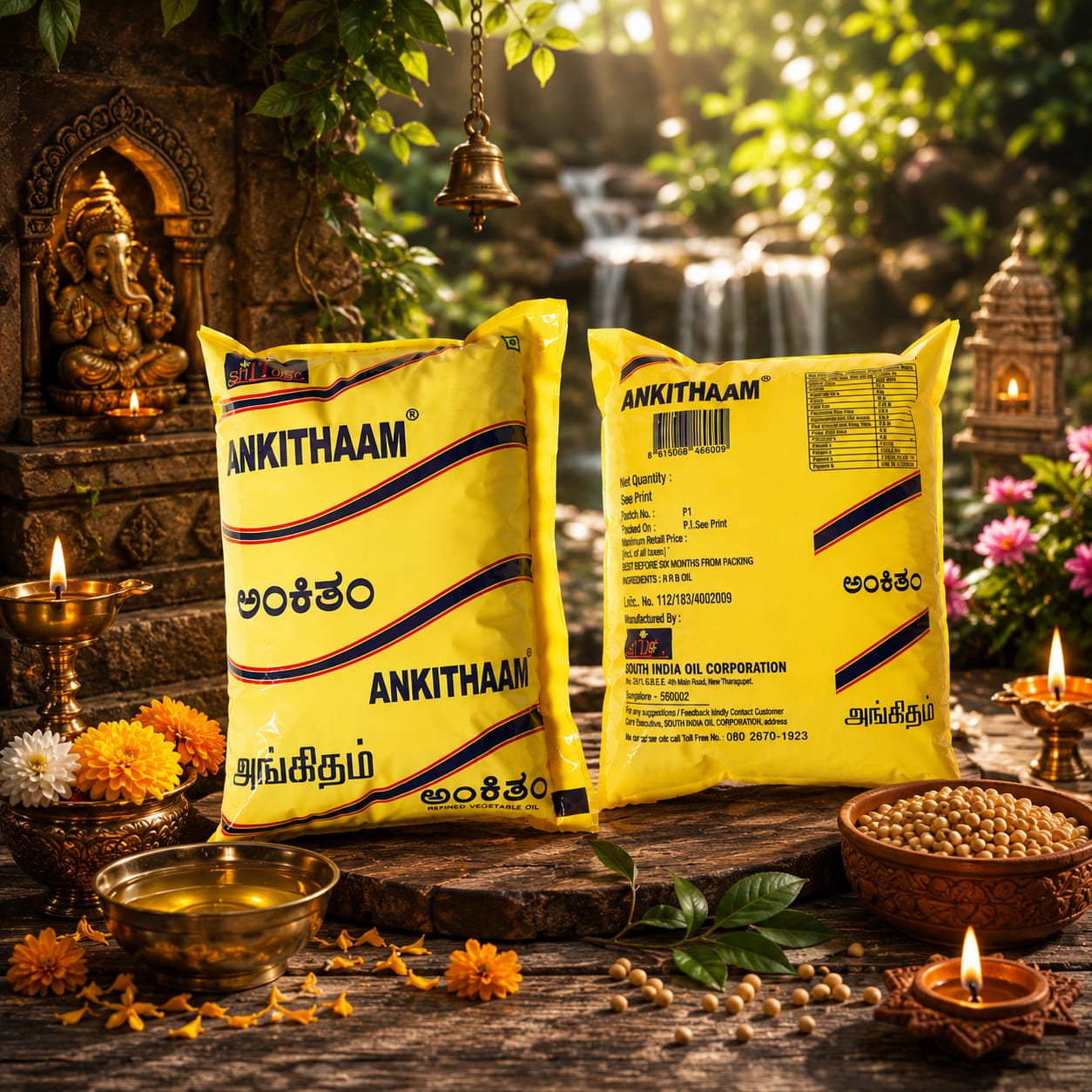Ankithaam Deepam Oil - 1 litre image 3