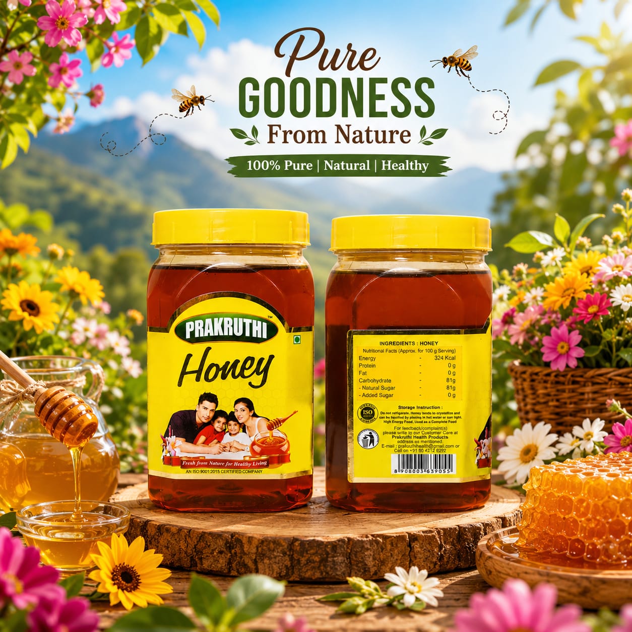 Prakruthi Honey-1 KG image 3