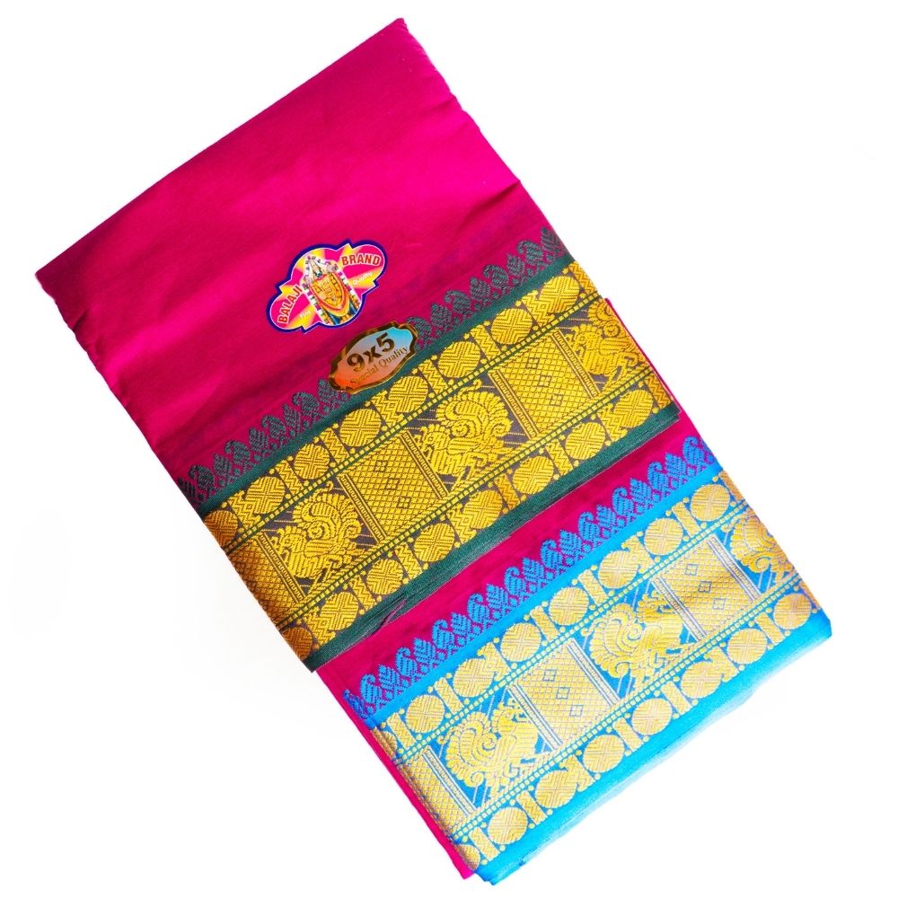 Pattar Panche- Light maroon image 1
