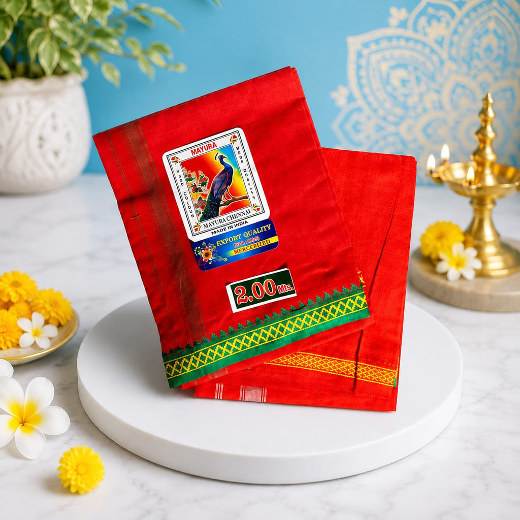 PANCHE- 4 yards/Red image 0